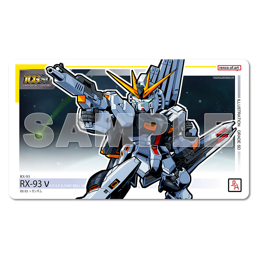 RX-93 V Gundam Playmat – sinobali