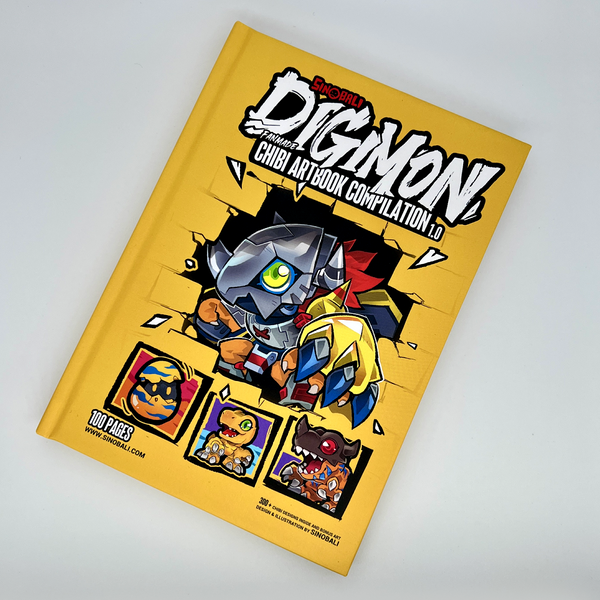 Sinobali's Digimon Chibi Art Book Compilation 1.0