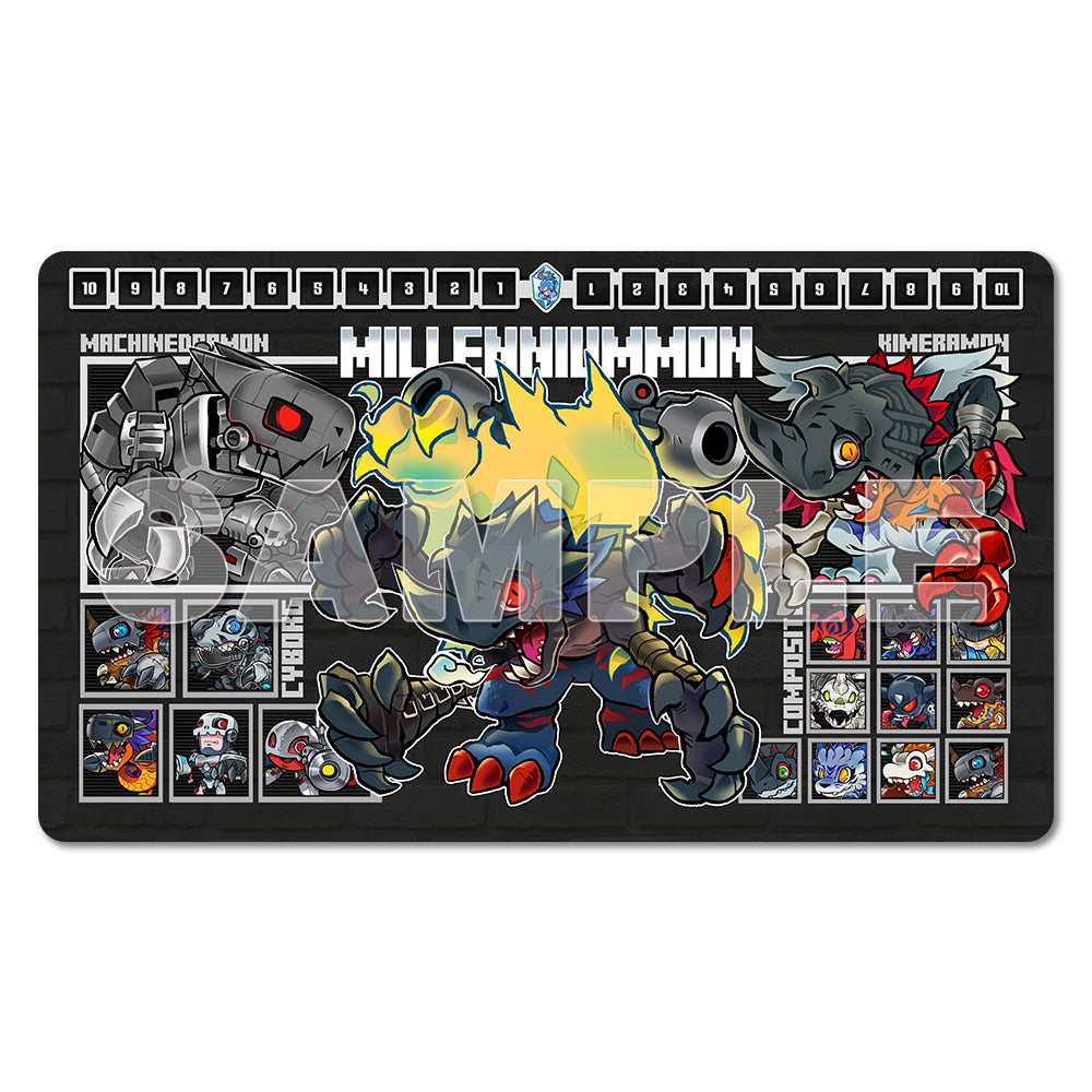 Millenniummon Playmat sinobali Millenniummon Playmat sinobali