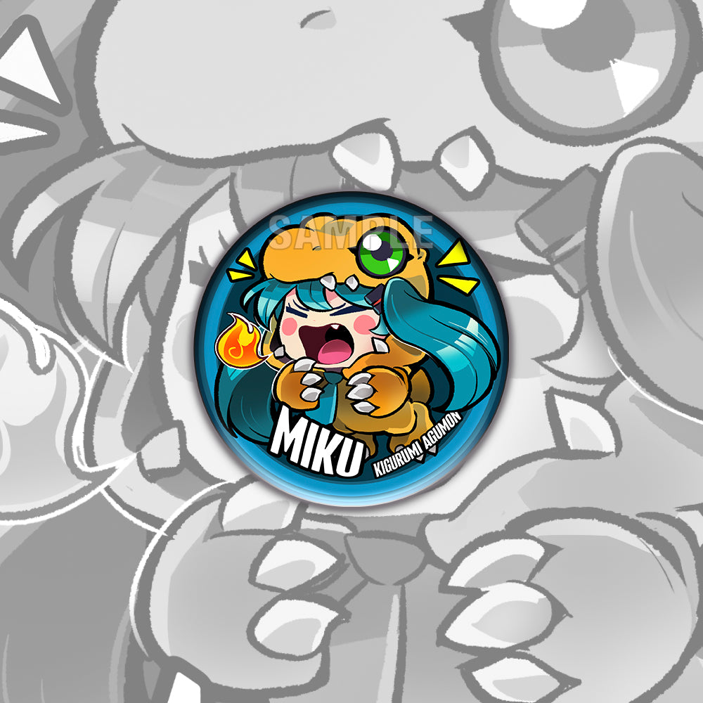 Miku Can Badge