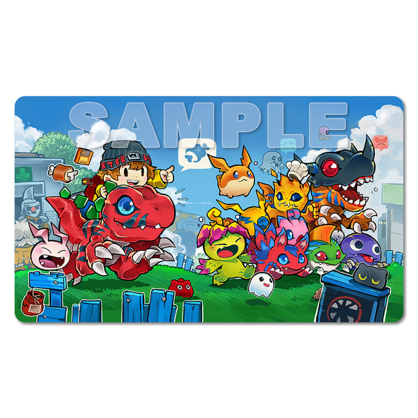 Small Chibi World Playmat