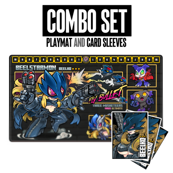 Panel Beelstar Playmat & Sleeves Combo Set