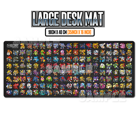 Sino Chibi Large Gaming Desk Mat