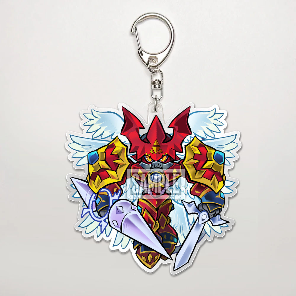 Duke Crimson Acrylic Keychain