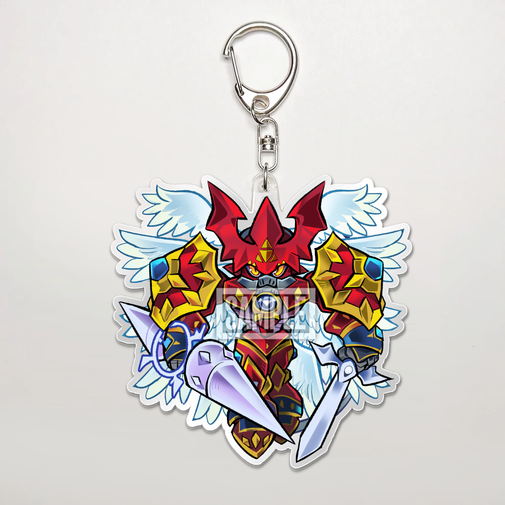 Duke Crimson Acrylic Keychain – sinobali