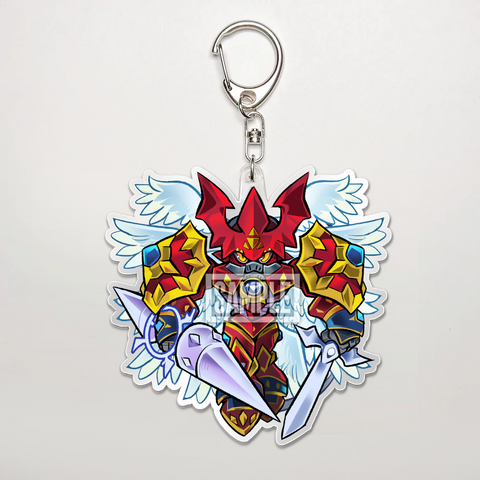 Duke Crimson Acrylic Keychain