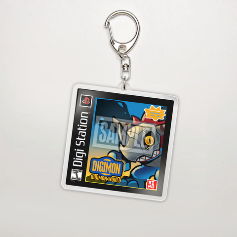 Game Cover Acrylic Keychain