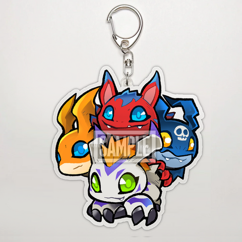 Rookie Time Stranger Acrylic Keychain