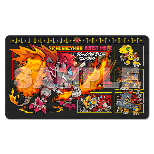 Shine Burst Playmat