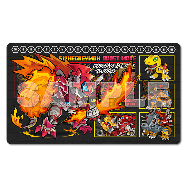 Shine Burst Playmat