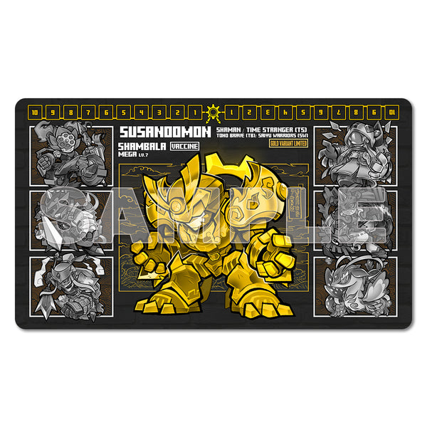 Susanoomon Golden Playmat [Limited]