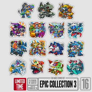 Epic Collection 3 : Time Exclusive - Fan Made Sticker Set