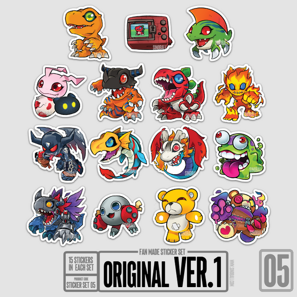 Original V1 - Fan Made Sticker Set