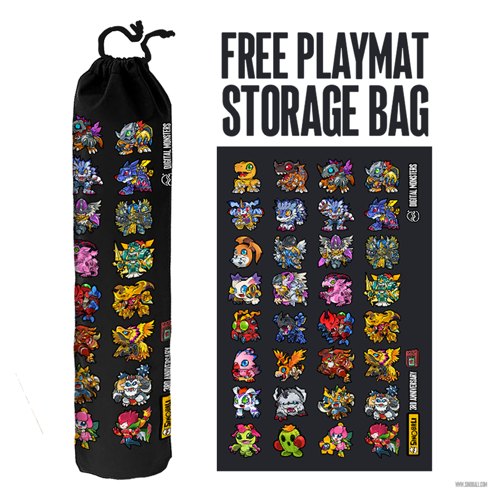 Millenniummon Playmat – sinobali