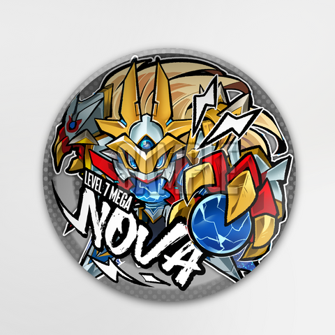Grace Nova Can Badge