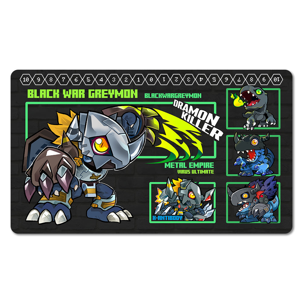 Panel BlackWarGreymon Playmat – sinobali