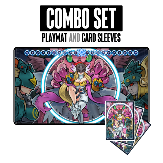 Angel Holy Ring Playmat & Sleeves Combo Set
