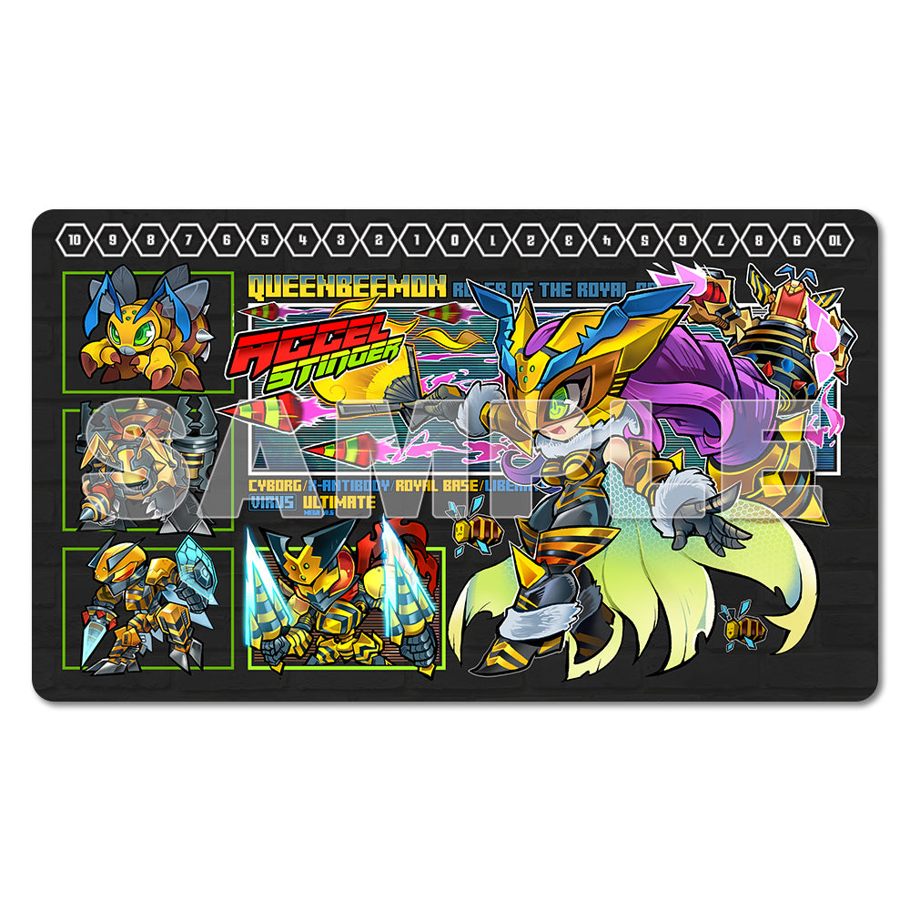 QueenBeemon Playmat – sinobali