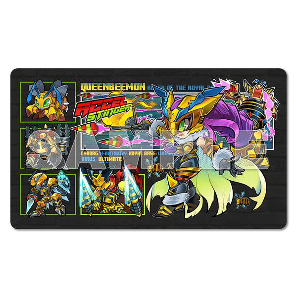QueenBeemon Playmat