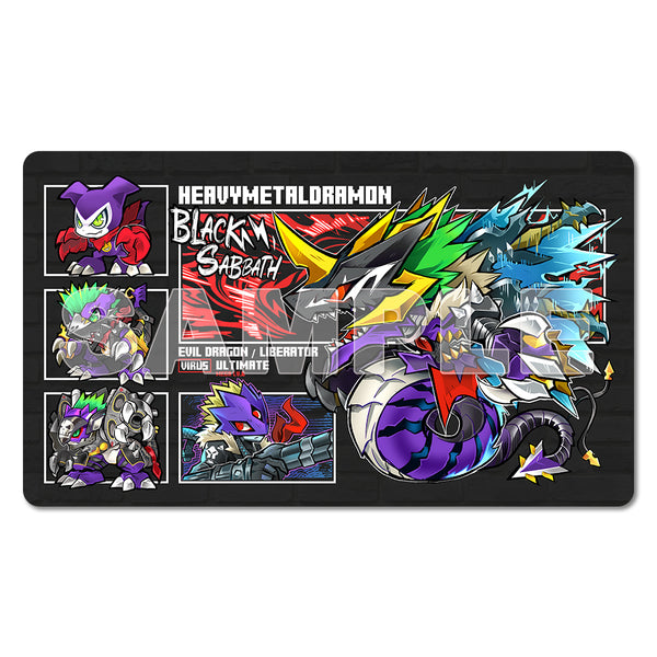 HeavyMetaldramon Playmat
