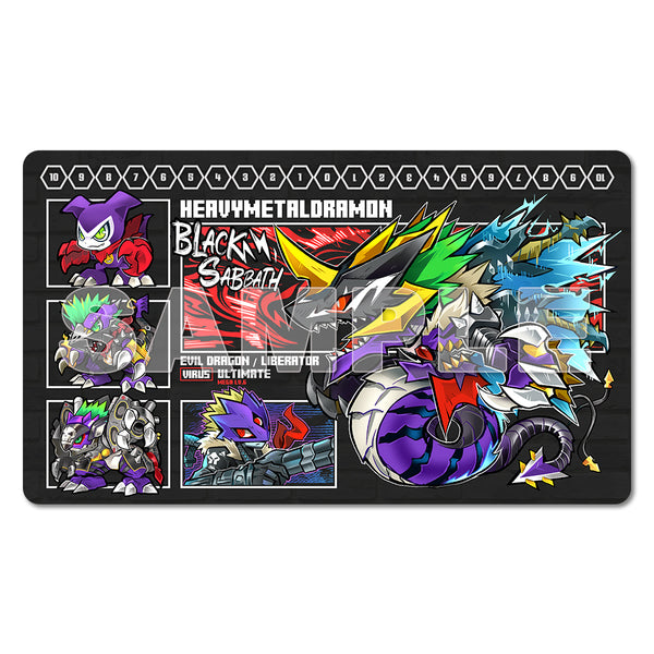 HeavyMetaldramon Playmat