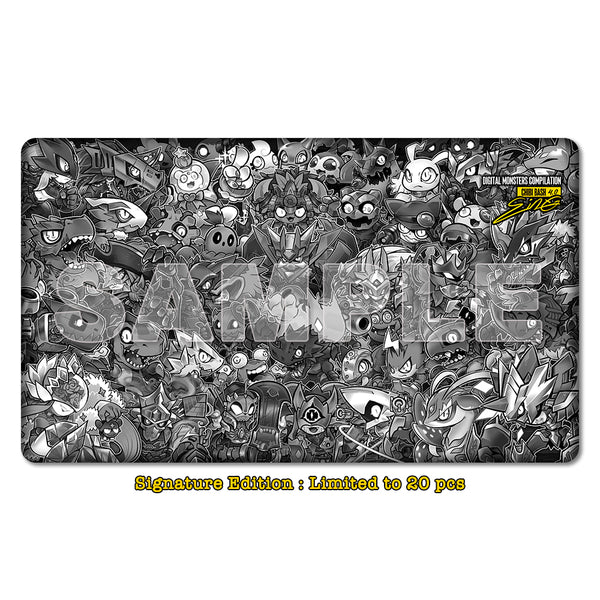 Chibi Bash 4.0 Signature White Edition Playmat