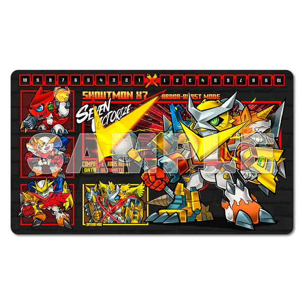 Shoutmon Playmat