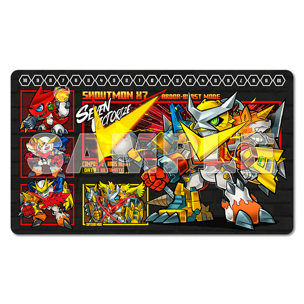 Shoutmon Playmat