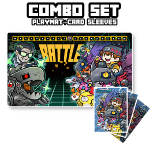 DW1 Battle Playmat & Sleeves Combo Set