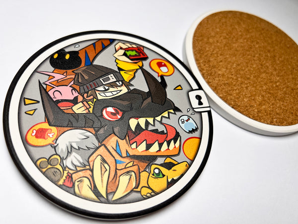 Dino Ceramic Coaster