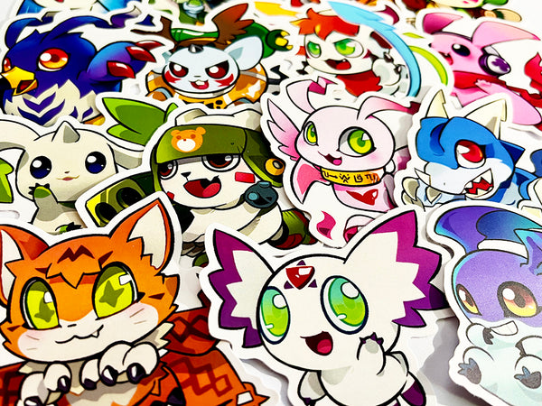 Cute Mons - Fan Made Sticker Set