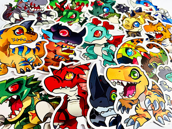 Dino Roar - Fan Made Sticker Set