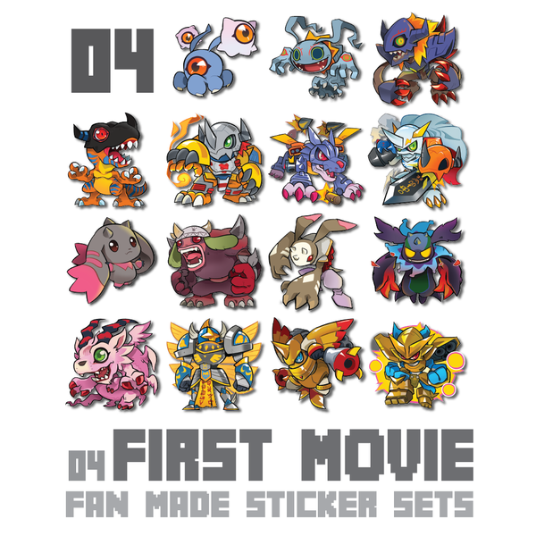First Movie - Fan Made Sticker Set