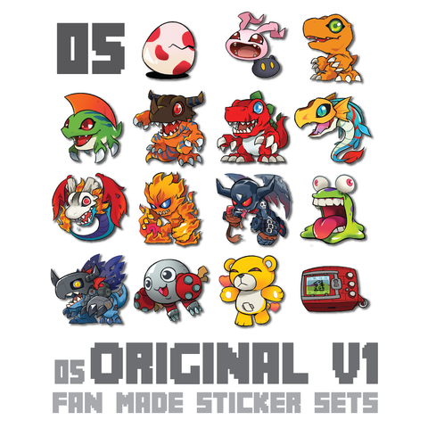 Original V1 - Fan Made Sticker Set
